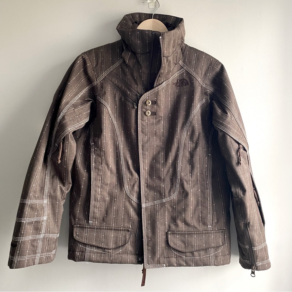 North Face Jacket Ski Coat Brown